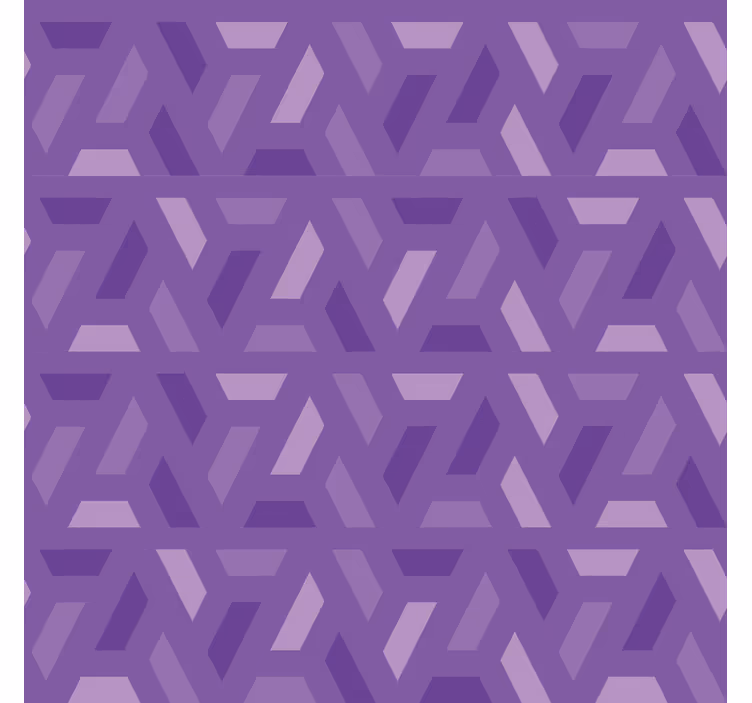 Wallpaper lilac geometric lilac shades - TenStickers