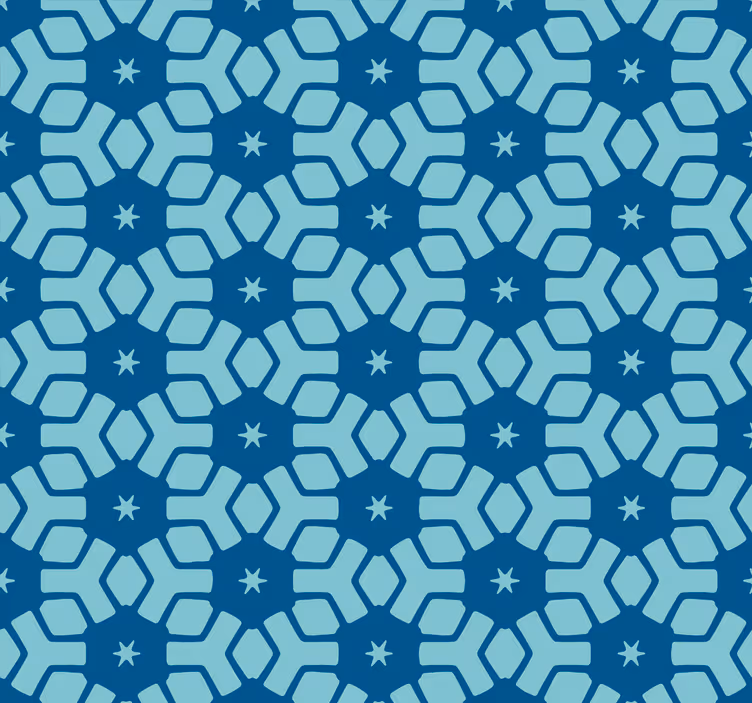 Geometric Bath Ambiance bathroom wallpaper - TenStickers