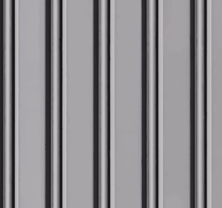 Grey vertical stripe bedroom  wallpaper - TenStickers