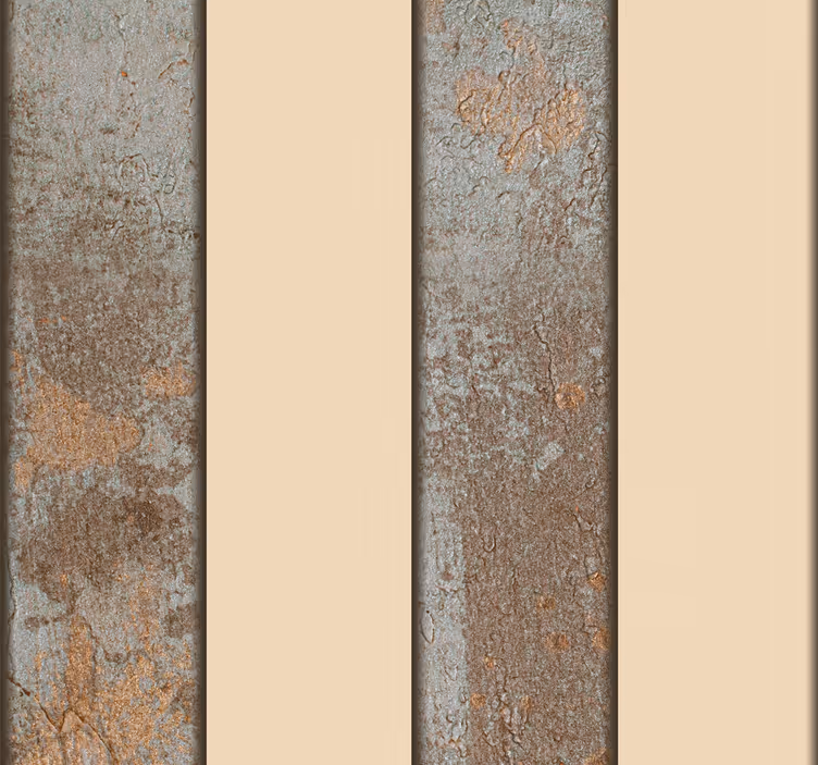 Stripe wallpaper Styling of Concrete - TenStickers