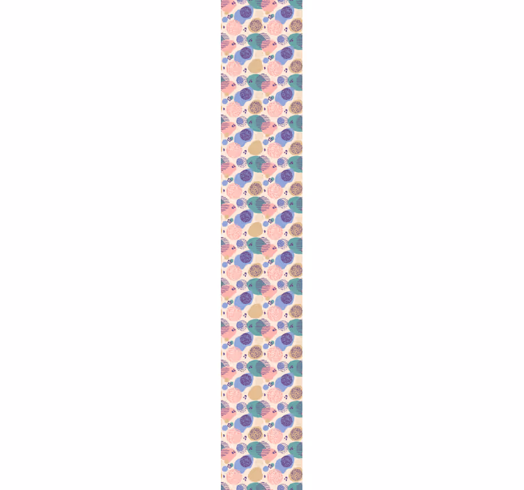 Polka Texture Blend contemporary wallpaper - TenStickers