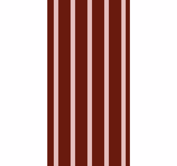 Striped Sophistication wallpaper vertically striped - TenStickers