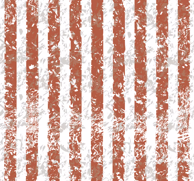 Distressed Stripes horizontal stripe wallpaper - TenStickers