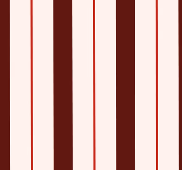 Stripe wallpaper wide and thin red stripes - TenStickers