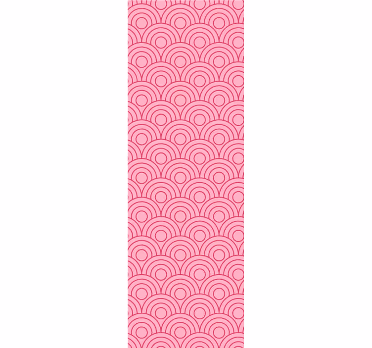 Circular Patterns geometric wallpaper - TenStickers