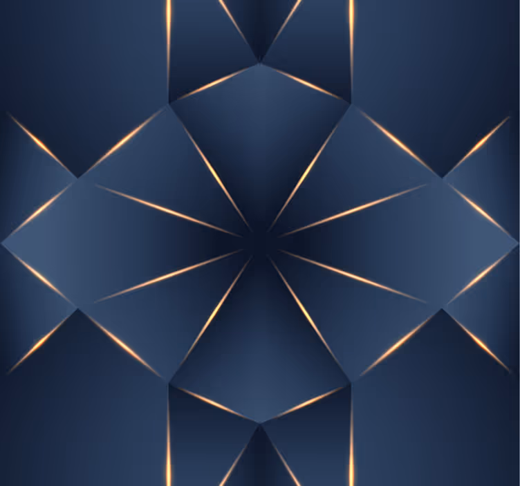 3D geometric figures  bedroom teenage wallpaper - TenStickers