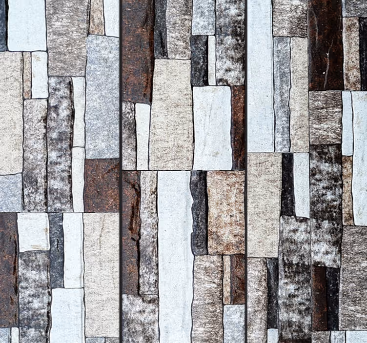 Stone High Road Textured Wallpaper - TenStickers