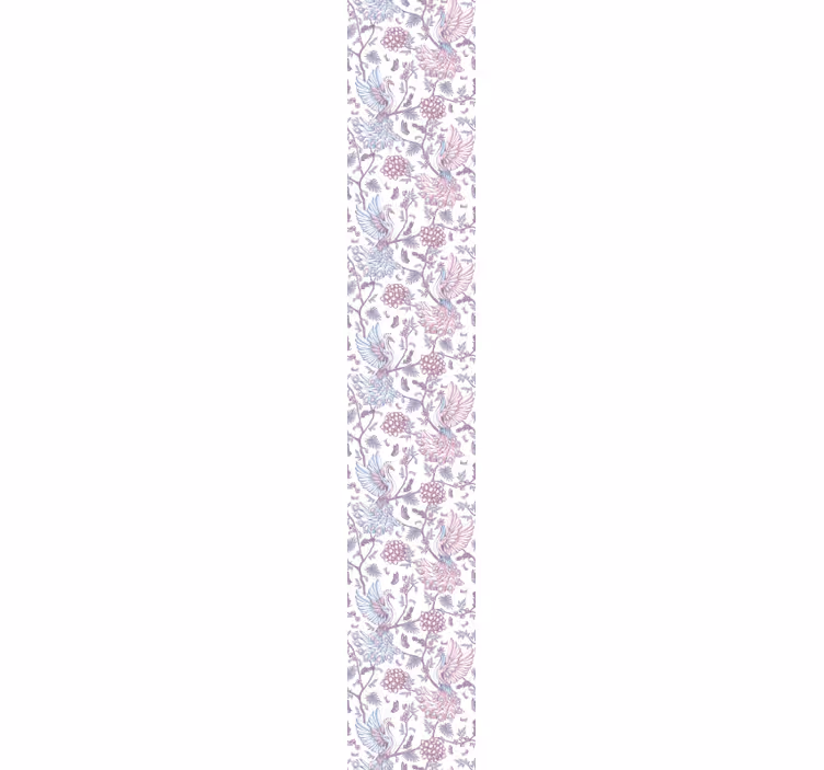 Decorative Bird Sophistication ornamental wallpaper - TenStickers
