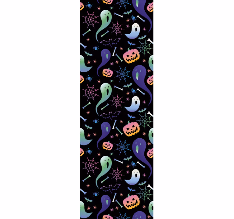 Cute halloween wallpaper with adorable halloween designs - TenStickers