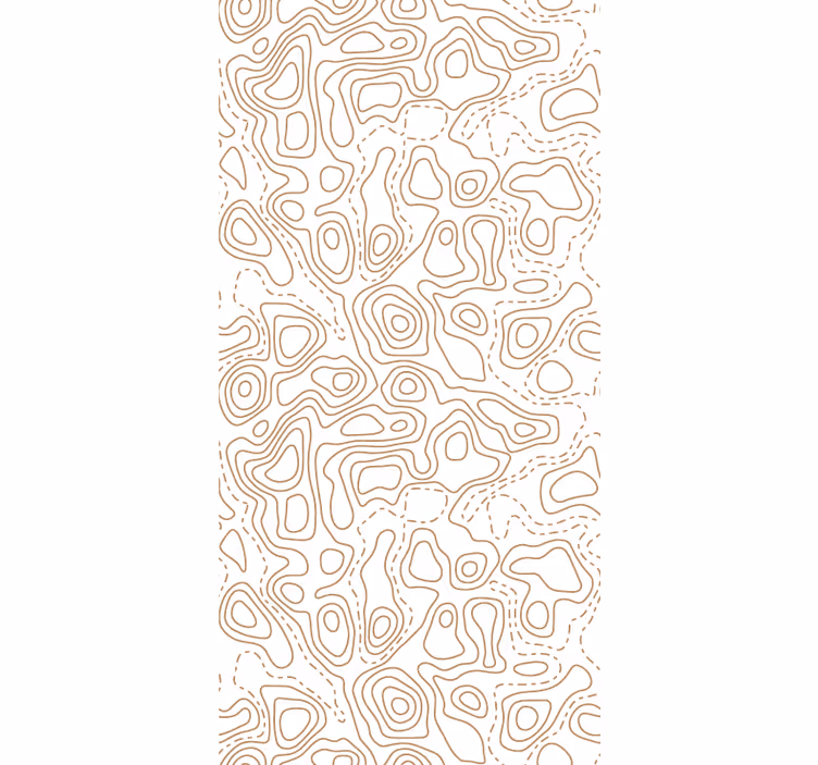 Conceptual Outlines abstract wallpaper - TenStickers