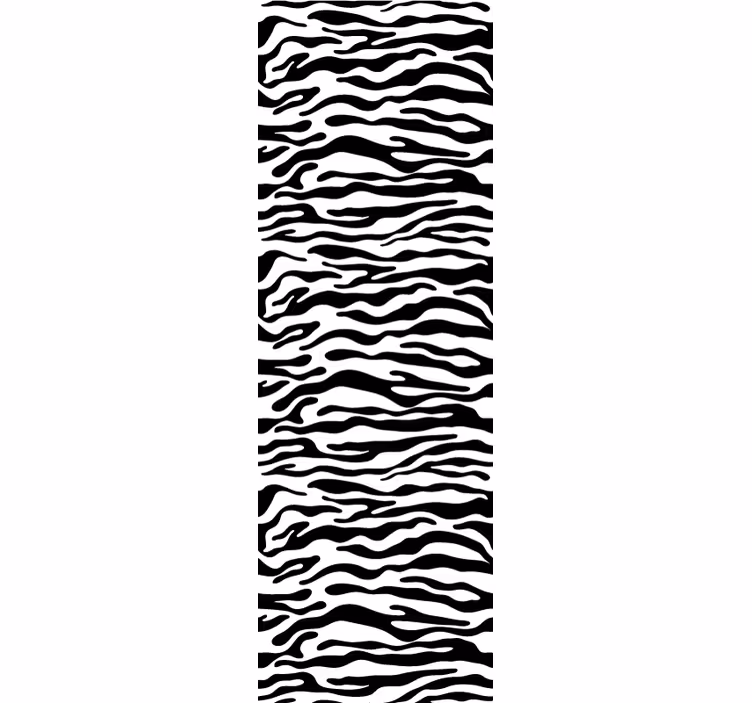 Zebra Stripe Pattern wallpaper zebras - TenStickers