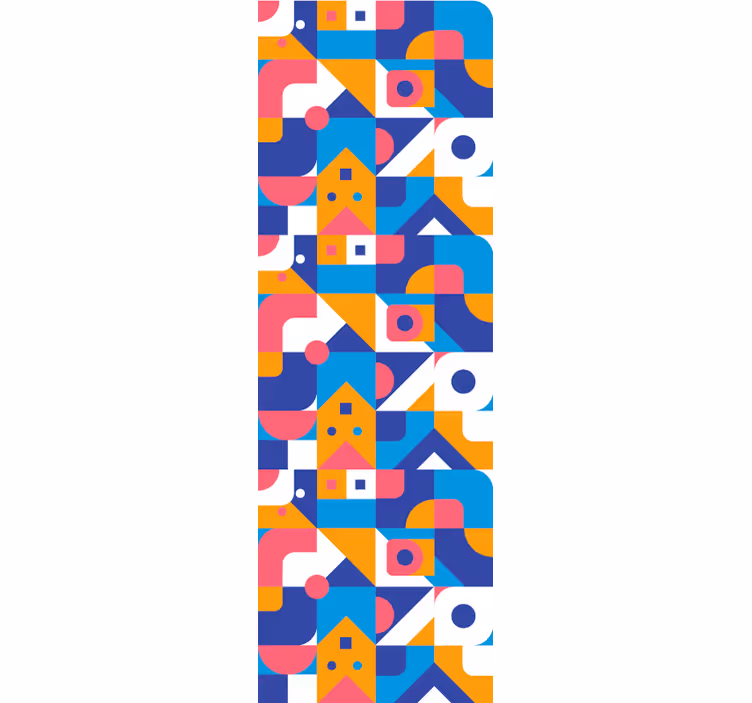 Geometric Representation geometric wallpaper - TenStickers