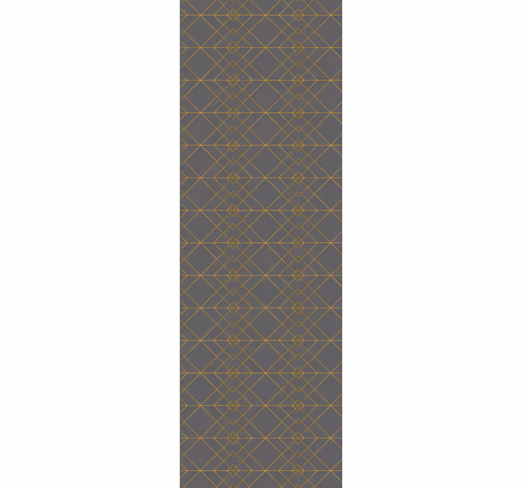 Geometric wallpaper geometric grid design - TenStickers