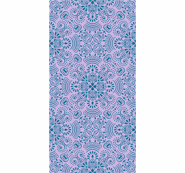 Decorative Grace ornamental wallpaper - TenStickers