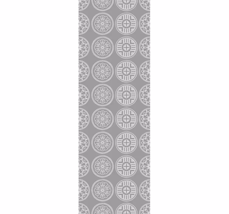 Ornate Medallions ornamental wallpaper - TenStickers