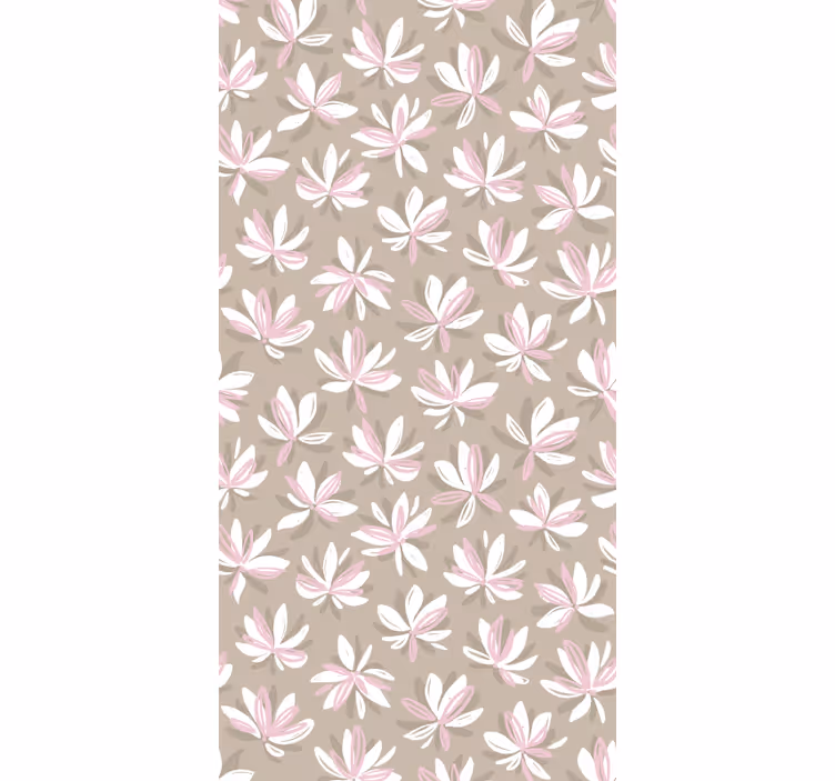 Floral wallpaper floral pattern showcase - TenStickers