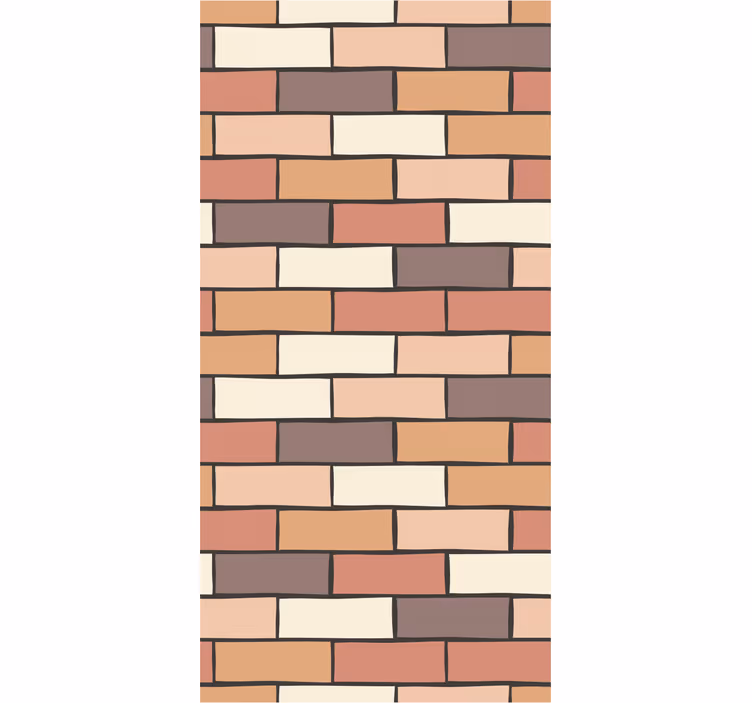 Brick Motif Design bricks wallpaper - TenStickers