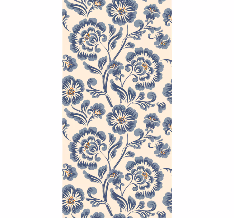 Exquisite Botanical Sophistication floral wallpaper - TenStickers