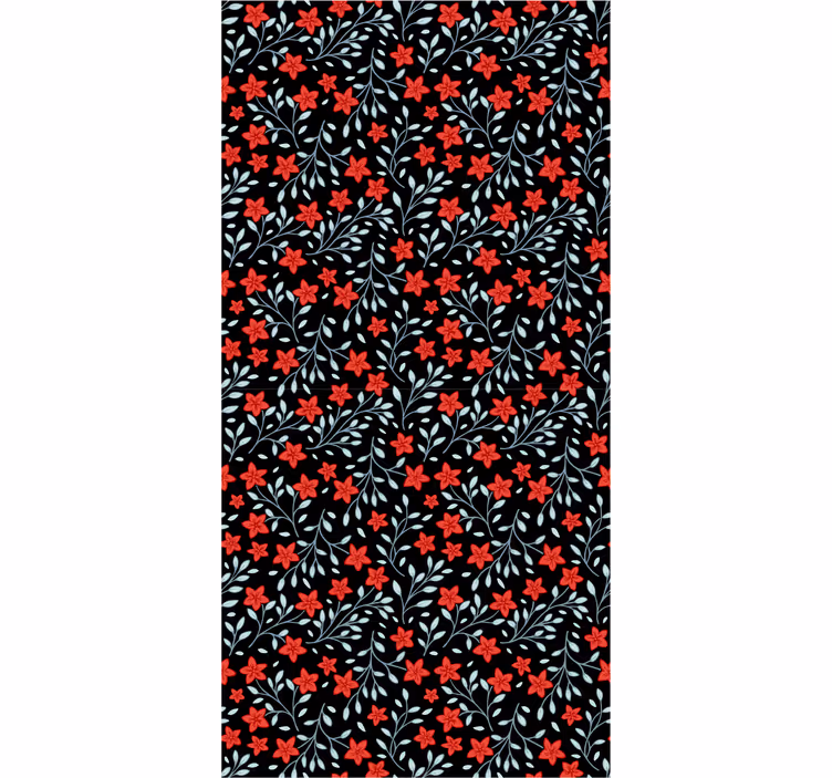 Botanical Tapestry floral wallpaper - TenStickers