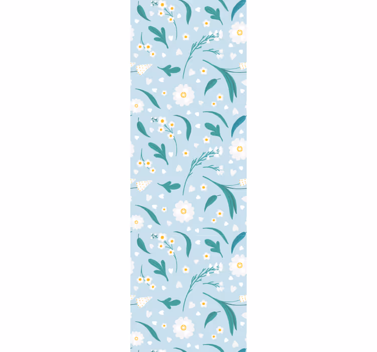 Flower Garden Showcase floral wallpaper - TenStickers