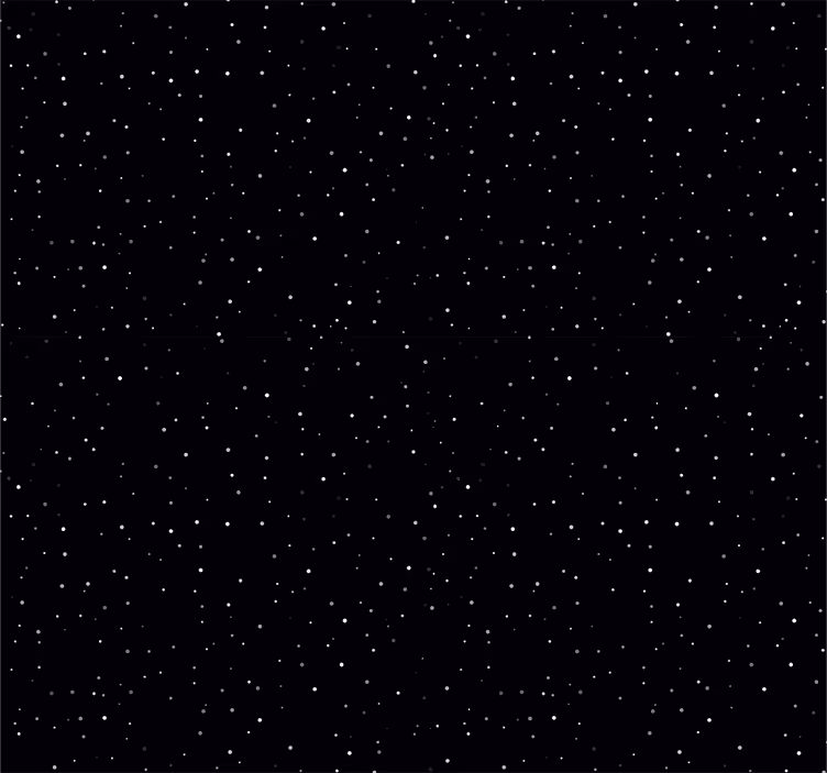 Stary sky starry bedroom wallpaper - TenStickers