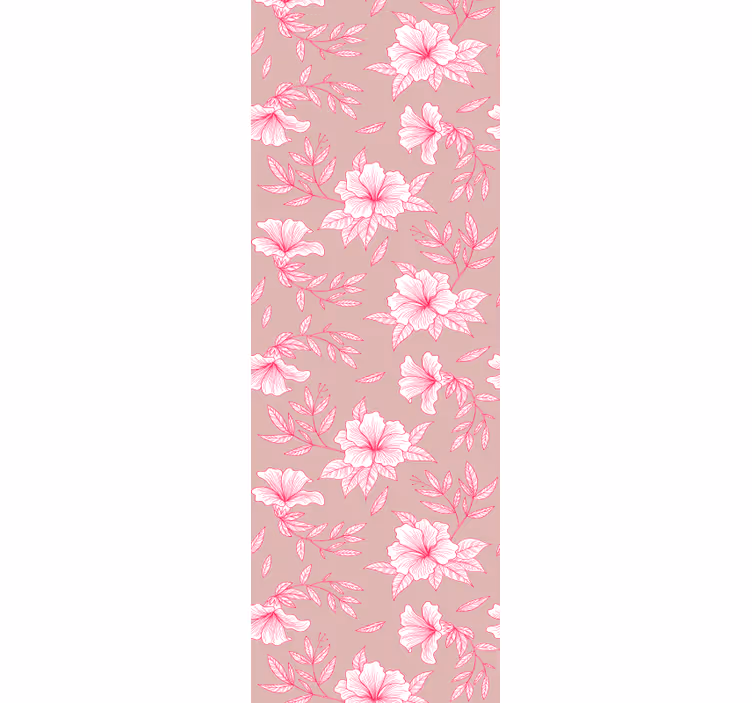Floral Blossom Display flowers wallpaper - TenStickers