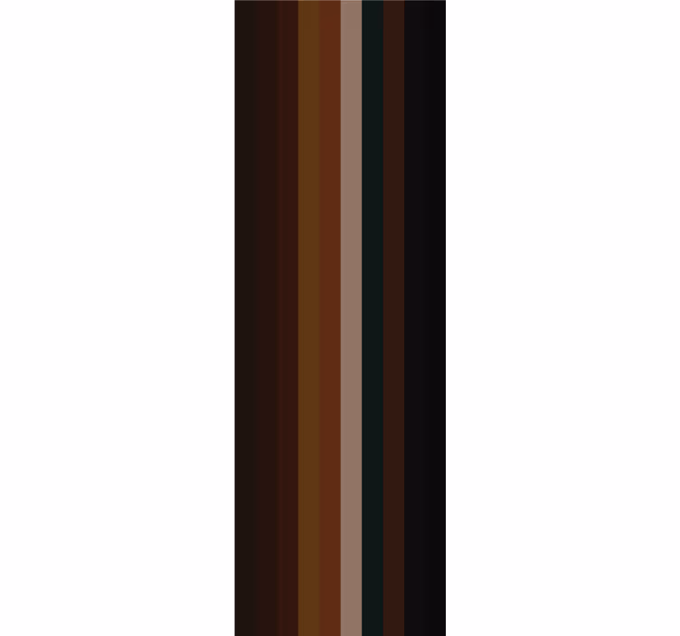 Stripe with black brown color wallpaper - TenStickers