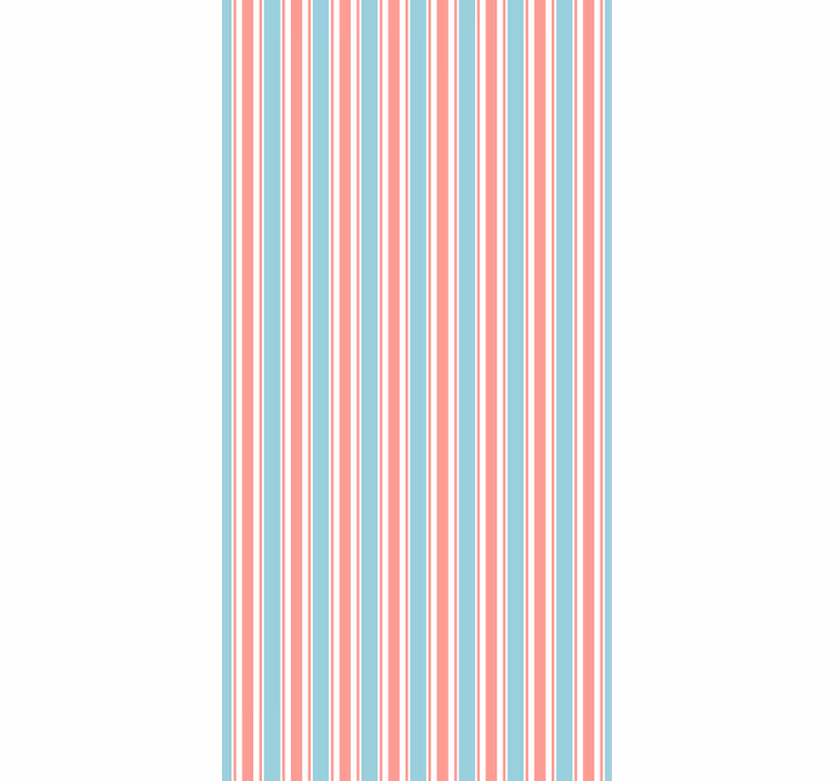 Wallpaper vertically striped striped seamless pattern - TenStickers