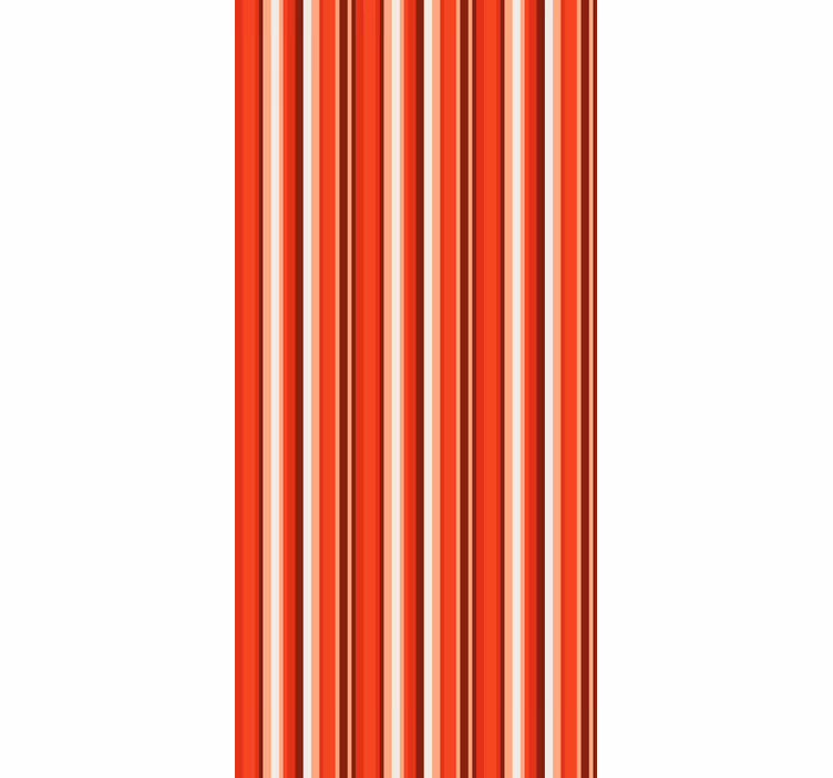 Lined Bedroom Accent wallpaper vertically striped - TenStickers