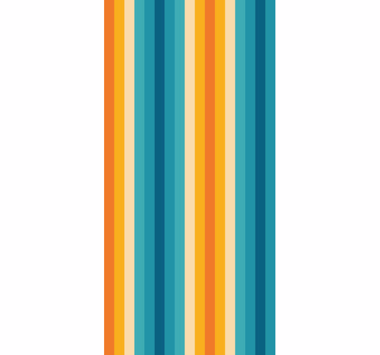 Striped Balance wallpaper vertically striped - TenStickers