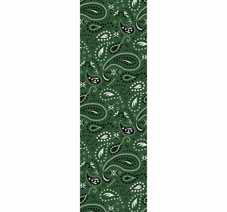 Nordic wallpaper in nordic paisley pattern - TenStickers