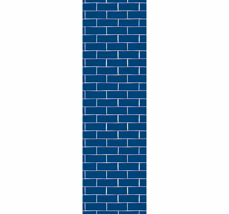 Subway Tile Effect bricks wallpaper - TenStickers