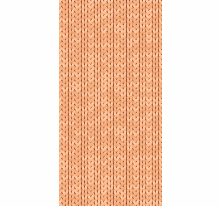 Textured wallpaper in textured knit pattern - TenStickers