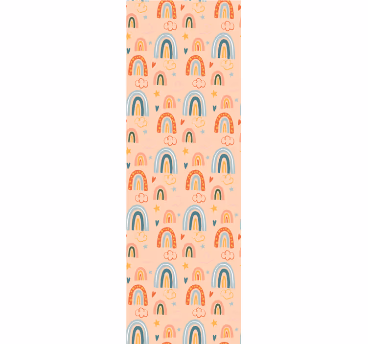 Rainbow dreamscape teenage wallpaper - TenStickers