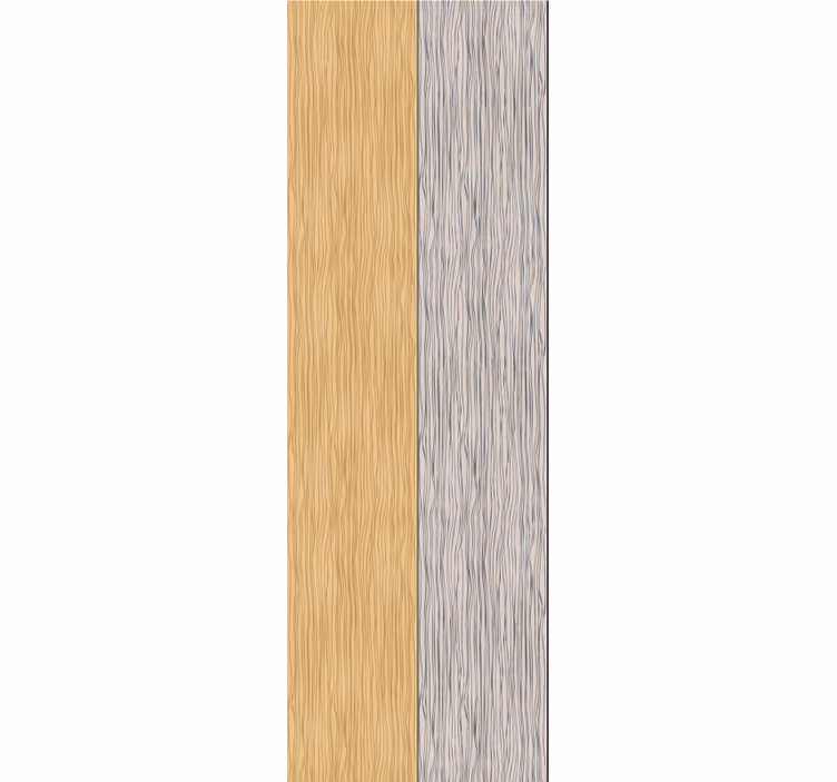 Wooden Stripe Pattern wood effect wallpaper - TenStickers