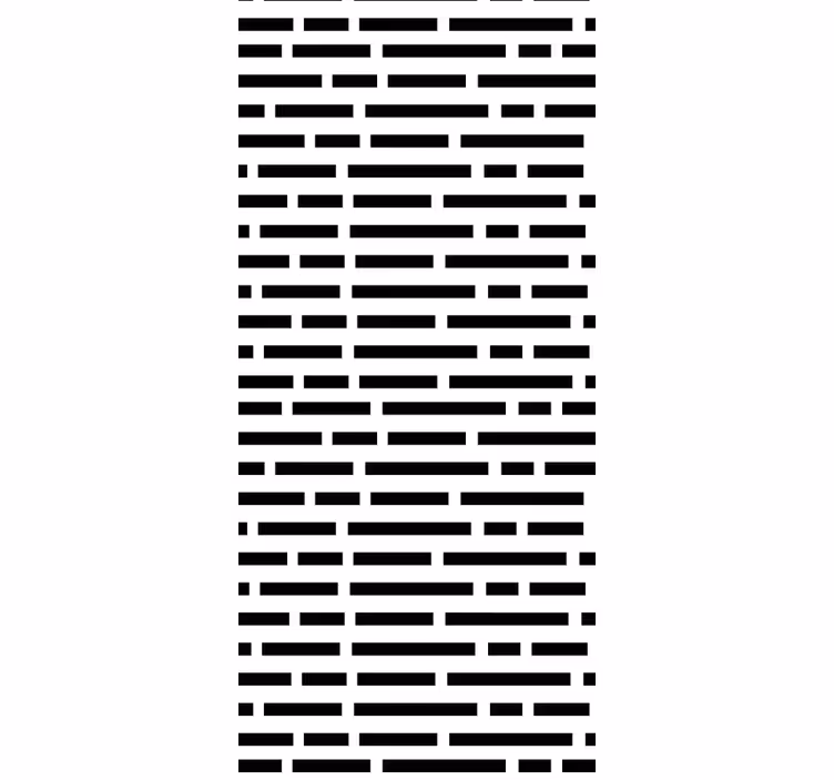 Wallpaper horizontal stripes horizontal grid - TenStickers