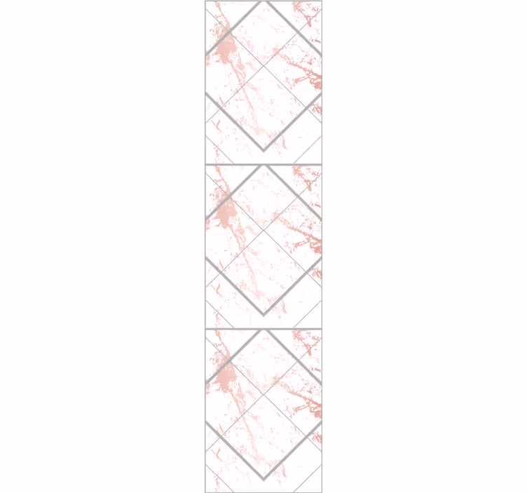 Geometric Textured Design marble effect wallpaper - TenStickers