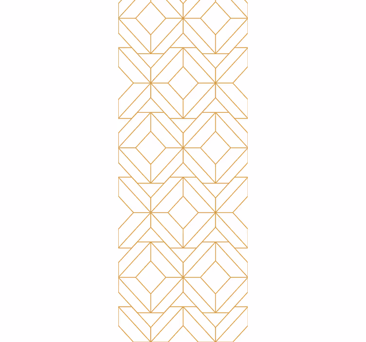 Abstract Cubes geometric wallpaper - TenStickers