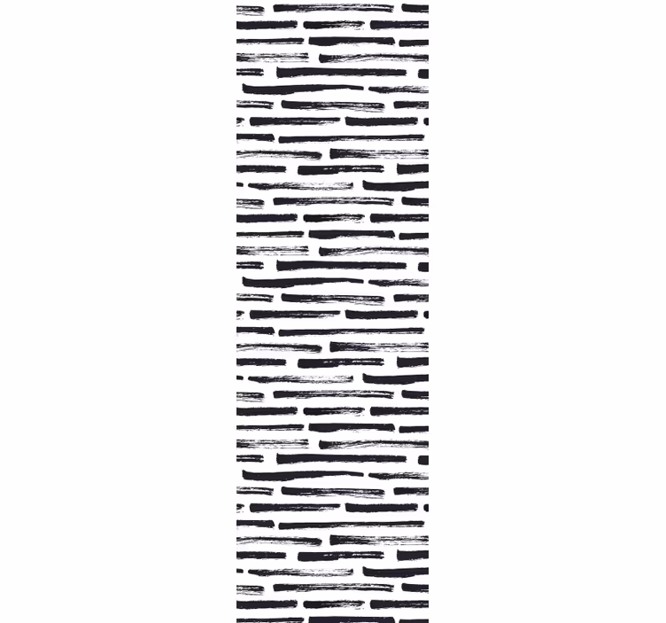 Abstract Stripe Pattern wallpaper horizontal stripes - TenStickers