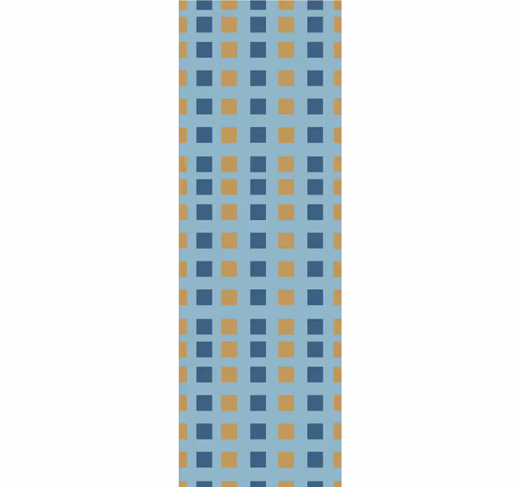 Geometric Square Grid wallpaper squares - TenStickers