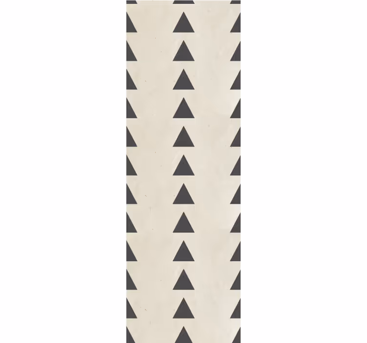Triangle Pattern wallpaper geometric - TenStickers