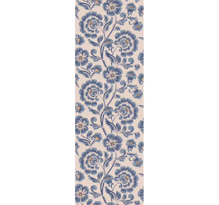 Botanical Damask Sophistication floral wallpaper - TenStickers