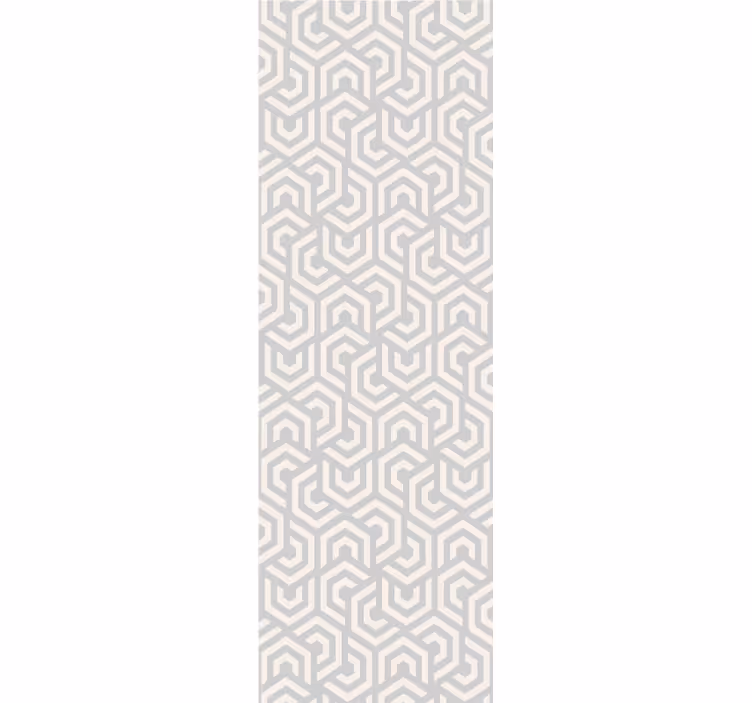 Labyrinthine Pattern geometric wallpaper - TenStickers