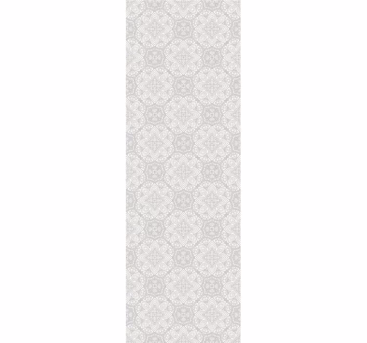 Intricate Florals ornamental wallpaper - TenStickers