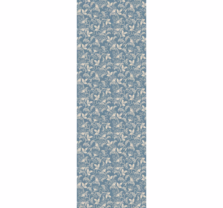 Floral vintage pattern floral wallpaper - TenStickers