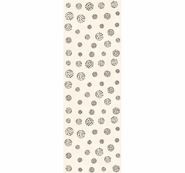 Dot Pattern Theme polka dots wallpaper - TenStickers
