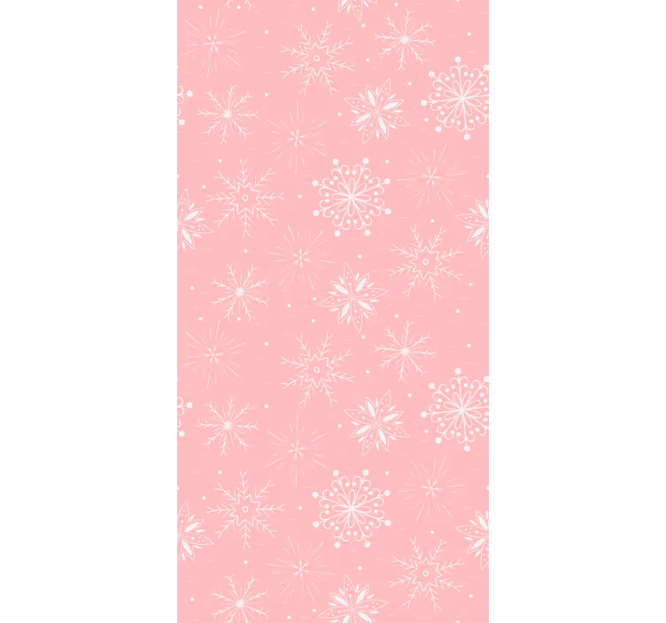 Festive Reindeer Scene holiday christmas wallpaper - TenStickers