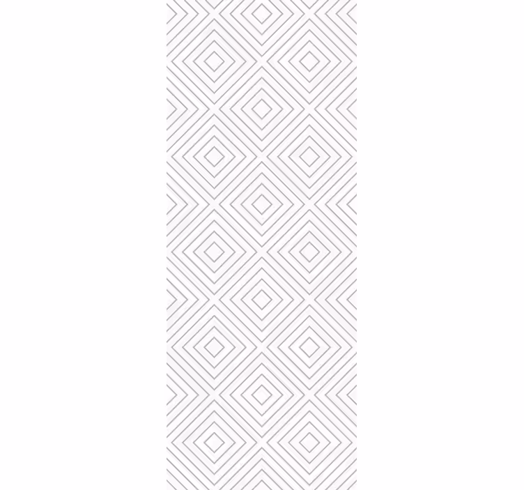 Geometric wallpaper geometric diamond pattern - TenStickers