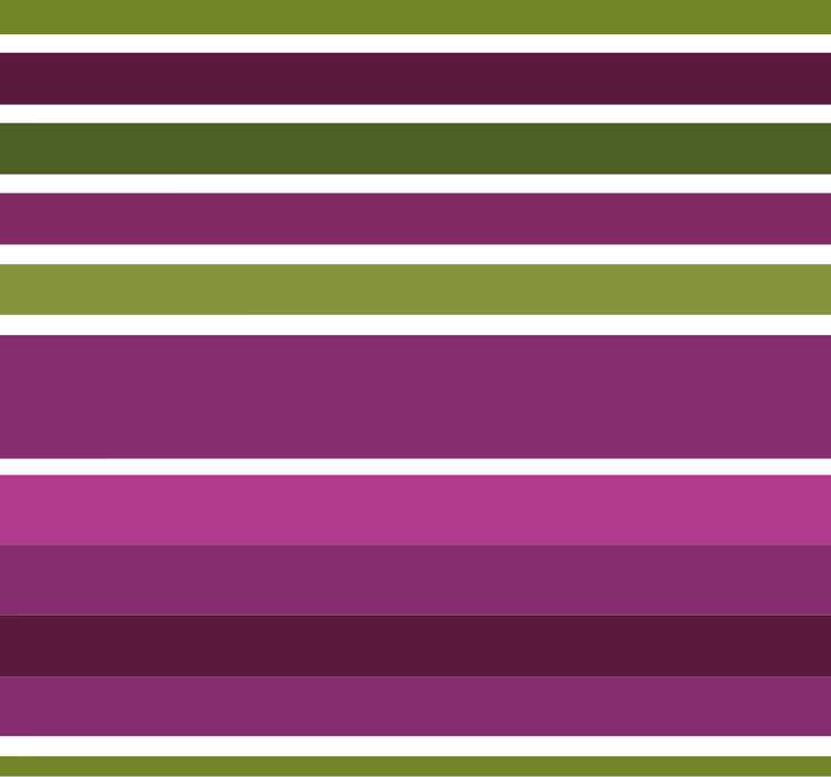Stripe wallpaper Purple and green horizontal design - TenStickers