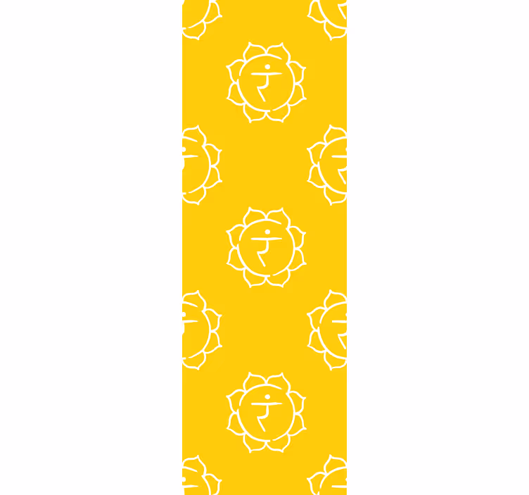 Geometric lion pattern geometric wallpaper - TenStickers